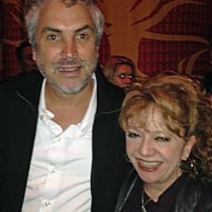 With Alfonso Cuaron I worked with on A Little Princess