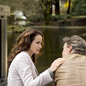 Still of Andie MacDowell and Dylan Neal in Cedar Cove 2013