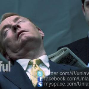 Actor William Neenan plays a sleeping BBC Royal Correspondent Nicholas Witchell in the Keith Allen film Unlawful Killing