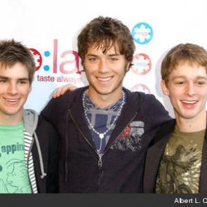 Tyler Neitzel, Jeremy Sumpter, and Blake Neitzel at an event in Beverly Hills in 2008