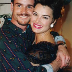 Kent Nelson and Brooke Shields as Rizzo on Broadway