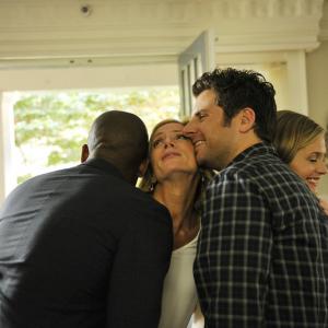 Still of Dul Hill Maggie Lawson Kirsten Nelson and James Roday in Aiskiaregys 2006