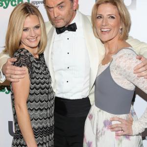 NYC, NY - 06 Oct 2011 (L-R) Maggie Lawson, Timothy Omundson, Kirsten Nelson attend the PSYCH Season 6 premiere at the Ziegfeld Theatre in New York City