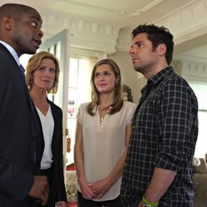 Still of Dul Hill Maggie Lawson Kirsten Nelson and James Roday in Aiskiaregys 2006