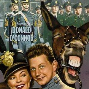 Lori Nelson and Donald O'Connor in Francis Goes to West Point (1952)