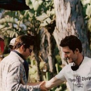 Peter Facinelli and Terry Nemeroff on the set of Enfants Terribles 2005 ZemeckisNemeroff Films