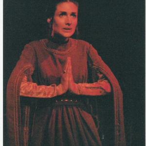 Caroline Rabaliatti as Queen Isabella in The Book of Christopher Columbus By Paul Claudel at Stages Theatre Centre in Hollywood