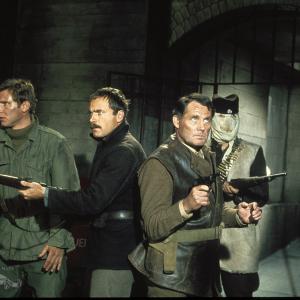Still of Harrison Ford, Robert Shaw and Franco Nero in Force 10 from Navarone (1978)