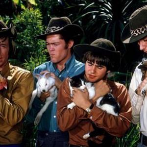 Monkees The Peter Tork Micky Dolenz David Jones Mike Nesmith 1967 NBC