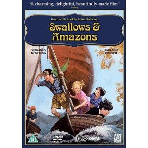 Swallows and Amazons starring Virginia McKenna and Ronald Frazer. Sophie Neville had the lead part of Titty