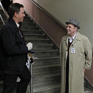 Still of Bob Newhart and Michael Weatherly in NCIS: Naval Criminal Investigative Service (2003)