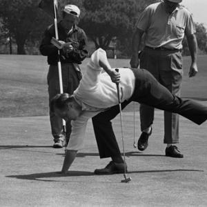 Bob Newhart golfing