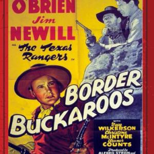 James Newill Dave OBrien and Guy Wilkerson in Border Buckaroos 1943