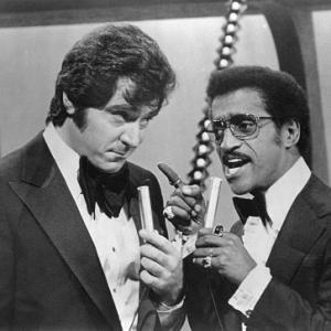 Anthony Newley and Sammy Davis Jr performing in London for a Burt Bachrach Special 1972