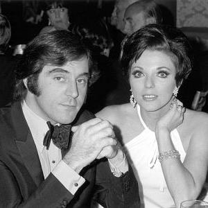 Anthony Newley with wife Joan Collins at Ambassador Hotel c 1964