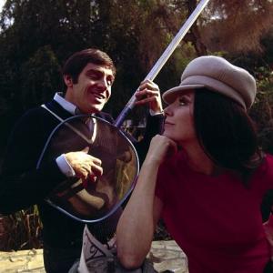 274912 ANTHONY NEWLEY WITH HIS WIFE JOAN COLLINS 1966