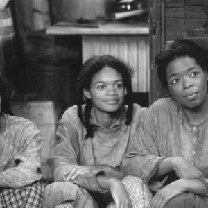 Still of Oprah Winfrey Kimberly Elise and Thandie Newton in Beloved 1998