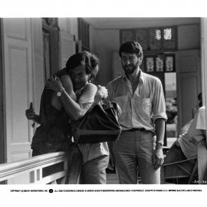 Still of John Malkovich Sam Waterston and Haing S Ngor in The Killing Fields 1984