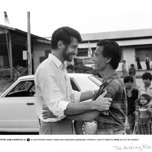 Still of Sam Waterston and Haing S Ngor in The Killing Fields 1984