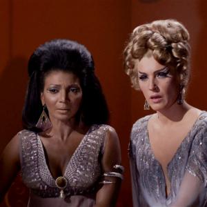 Still of Majel Barrett and Nichelle Nichols in Star Trek (1966)