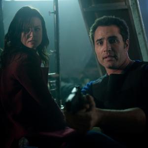 Victor Webster and Rachel Nichols in Continuum 2012