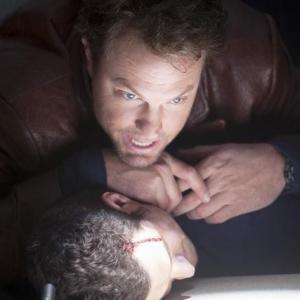 Still of Adam Baldwin and Stefan Niemczyk in Kastlas (2009)