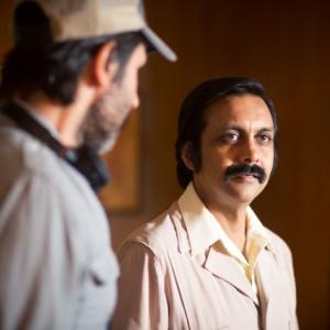 DirectorProducer Frank Lotito and ProducerWriter Anjul Nigam as Bhaaskar in GOOD OL BOY