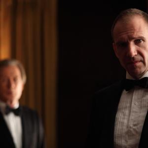 Still of Ralph Fiennes and Bill Nighy in Page Eight 2011