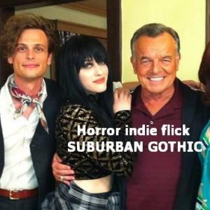 Matthew Gray Gubler Kat Dennings Ray Wise and Barbara Niven as Eve in Suburban Gothic Premiered in theaters Feb 2015