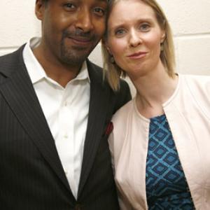 Jesse L Martin and Cynthia Nixon