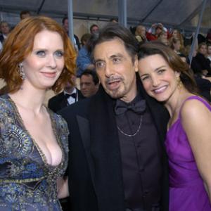 Al Pacino, Kristin Davis and Cynthia Nixon