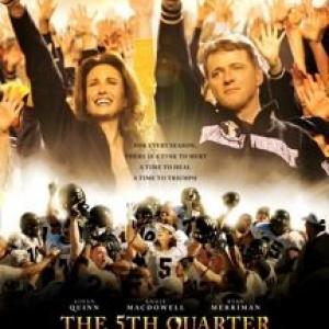 THE 5TH QUARTER Patt Noday movie poster for this dramatic film starring Andie MacDowell Aidan Quinn Ryan Merriman Patt Noday and more in its strong cast