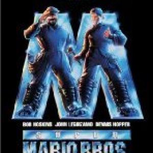 SUPER MARIO BROS Patt Noday movie poster for Super Mario Bros costarring Bob Hoskins Dennis Hopper John Leguizamo Patt Noday and more!
