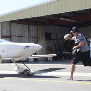 Rob Nokes performing Propeller faux dopplers with a Vans RV-6