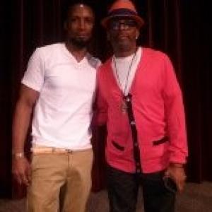 With Spike Lee At Premier For Da Sweet Blood of Jesus ABFF