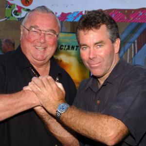 Greg Noll and Jeff Clark at event of Riding Giants 2004