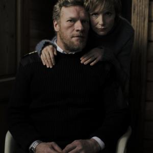 Still of Juliane Köhler and Sven Nordin in Zwei Leben (2012)