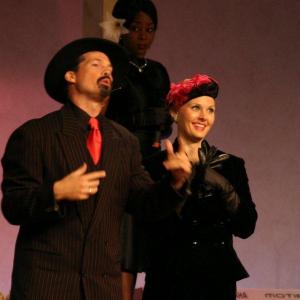 Trey Fernald (founder of Eastern Sky Theater Company) and Katherine Norland in 