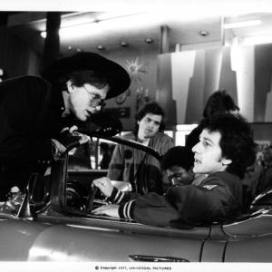 LR David Wilson Thomas Carter Allen G Norman and Bruno Kirby sitting in a car in a scene from the film Almost Summer 1978 Photo by Universal PicturesGetty Images
