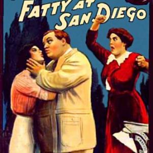 Roscoe 'Fatty' Arbuckle, Minta Durfee and Mabel Normand in Fatty and Mabel at the San Diego Exposition (1915)