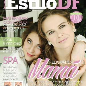 EstiloDF Cover with daughter actress TESSA ia
