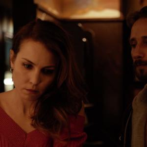 Still of Noomi Rapace and Matthias Schoenaerts in The Drop 2014