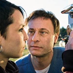 Still of Noomi Rapace and Michael Nyqvist in Maumln som hatar kvinnor 2009