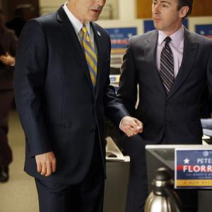 Still of Alan Cumming and Chris Noth in The Good Wife (2009)