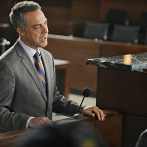 Still of Chris Noth and Titus Welliver in The Good Wife (2009)