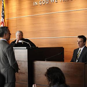 Still of Chris Noth Peter Riegert and Titus Welliver in The Good Wife 2009