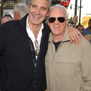 Malcolm McDowell and Michael Nouri at event of Halloween II 2009
