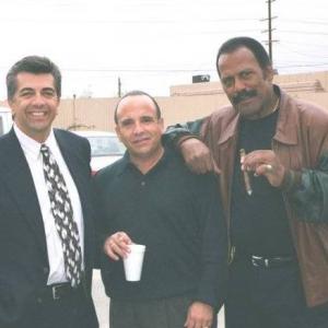 DOWN N DIRTY feature film set shot with actors Fred Williamson and Lou Gasol