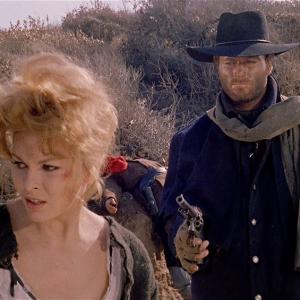 Still of Loredana Nusciak and Franco Nero in Django 1966