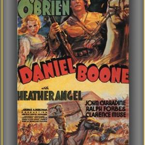 Heather Angel and George OBrien in Daniel Boone 1936